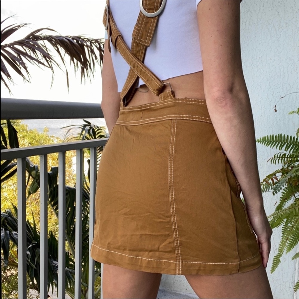 BDG Urban Outfitters Brown Overalls Skirt S